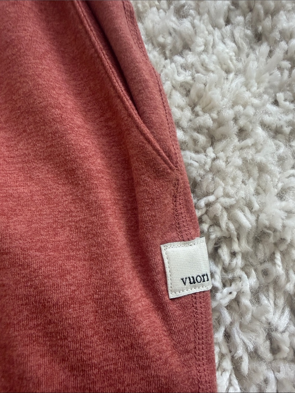 Vuori Rust Red Jogger Pants - Picture 3 of 9